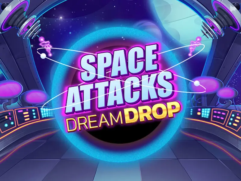Space Attacks Dream Drop - Slot com jackpot progressivo no pixbet